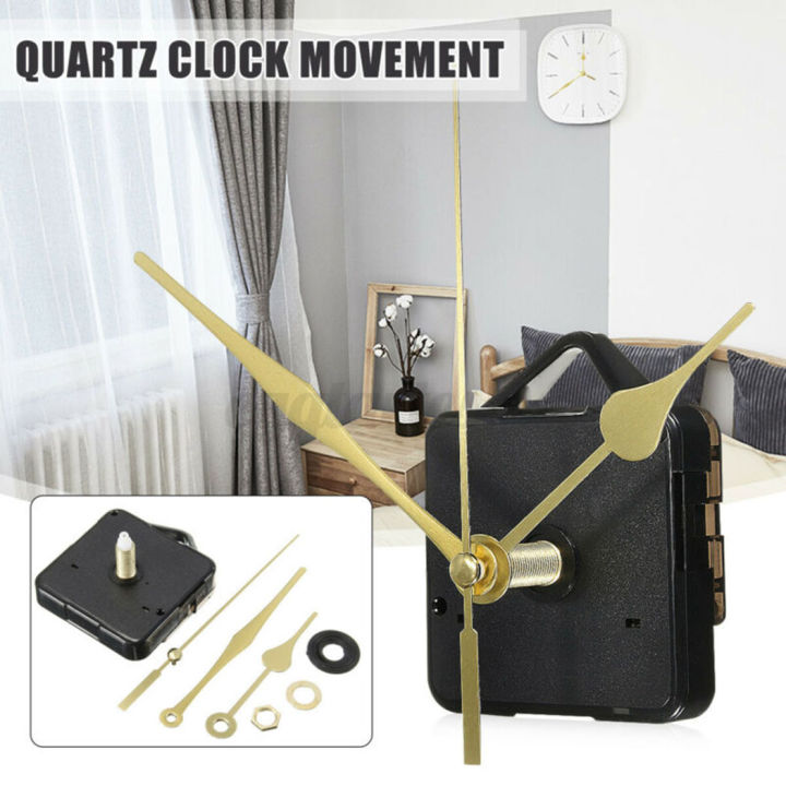 Quartz DIY Wall Clock Movement Spindle Mechanism Hands Wall Decor ...