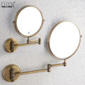 Bathroom Accessories Makeup Mirror Bath Mirror Antique Bronze Wall Mounted Magnifier Bathroom Mirrors Bathroom Hardware-80290. 
