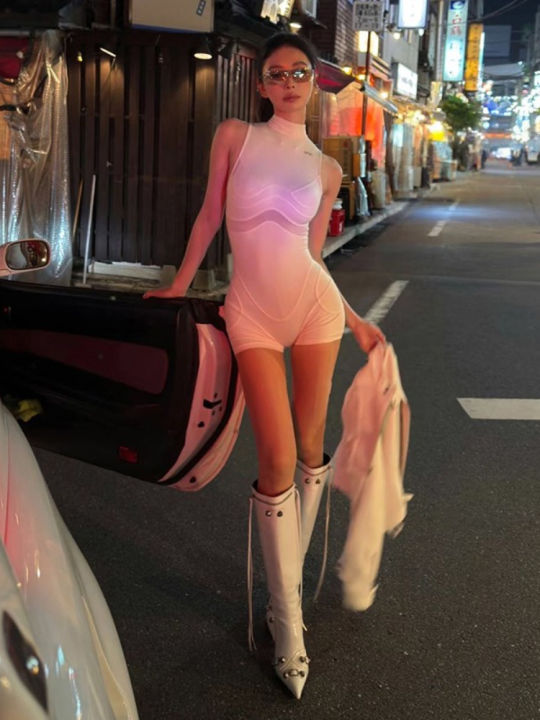 2025%20Summer%20Fashion%20New%20Women's%20Elegant%20and%20%20Sports%20Stretch%20Jumpsuit%20Design%20Versatile%20Street%20Hot%20Girl%20Jumpsuit%20-%20Image%204