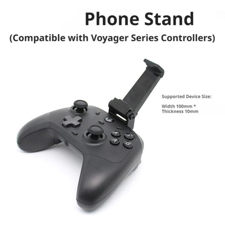 Universal Adjustable Phone Holder For GameSir Cyclone T4 Pro Gamepad Mobile Clip Clamp Bracket For Android iOS Gaming Controller