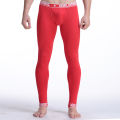 Men's long Johns one-piece thin underpants Tight thermal pants Modal slim cotton pants leggings.