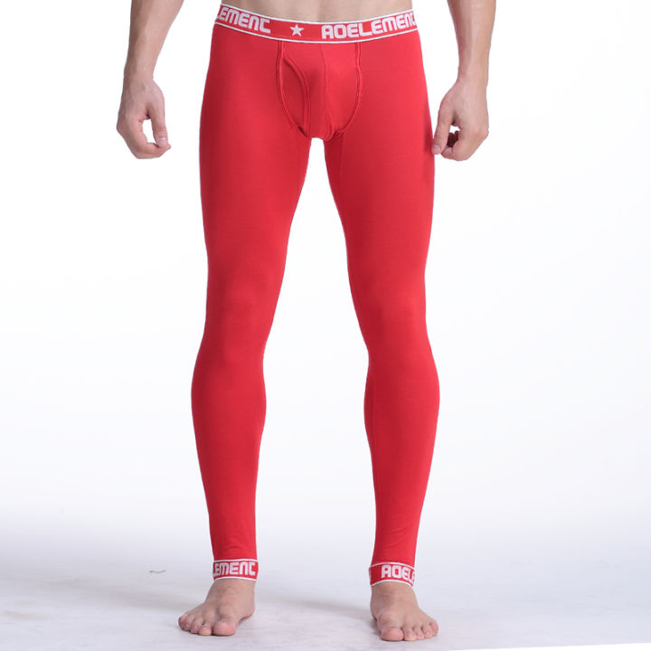 Men's%20long%20Johns%20one-piece%20thin%20underpants%20Tight%20thermal%20pants%20Modal%20slim%20cotton%20pants%20leggings%20-%20Image%206