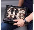 Our Newly launched 10 Grids Transparent leather Watch Box With Acrylic Grids Best For Organizing Watches,Bracelets Easily in Our Leather Watch box. Limited Stock Available!!. 