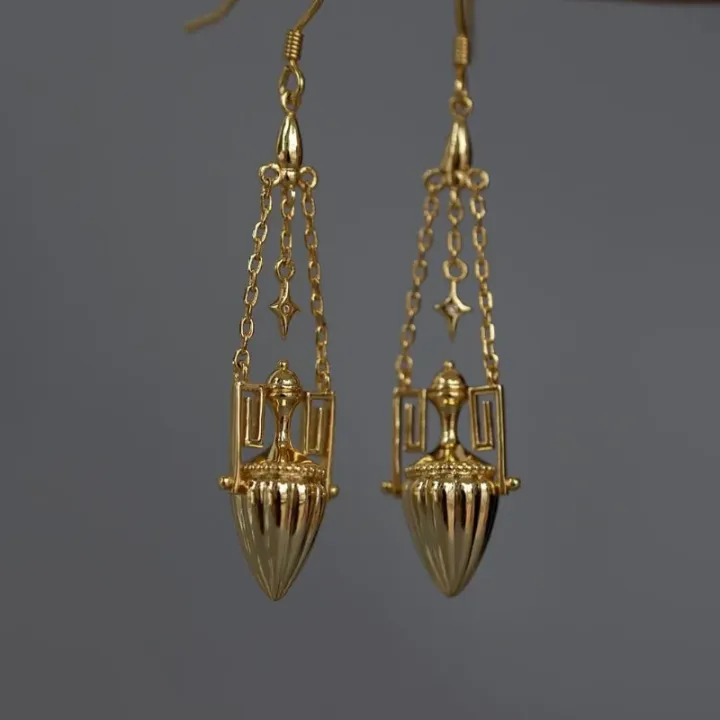 Punk%20style%20glossy%20copper%20inlaid%20zircon%20cone%20long%20earrings%20for%20women%20fashion%20new%20in%20charms%20earings%20banquet%20jewelry%20-%20Image%203