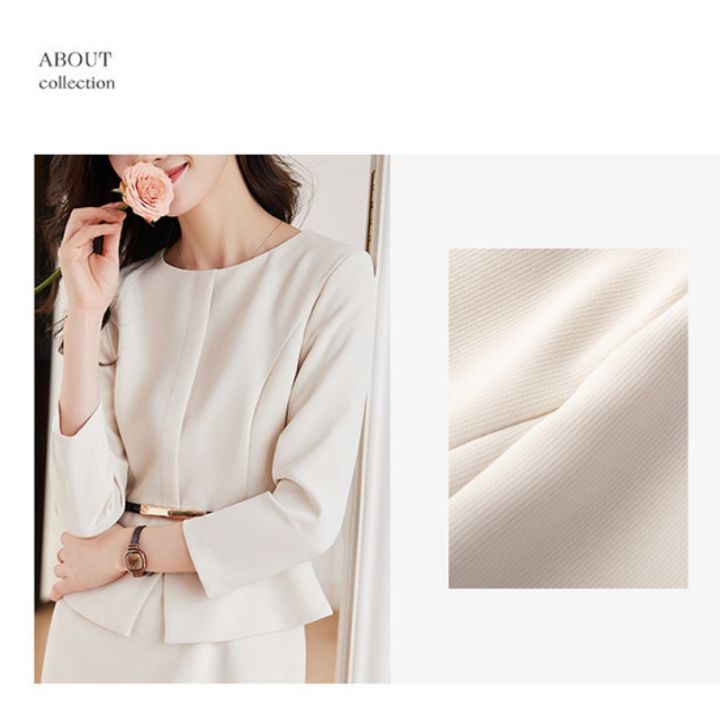 Women's%20Professional%20Dresses%20Suits,%20Women's%20Slim%20Temperament,%20Hip%20Dress%20Skirts,%20Hosts,%20Hotel%20Office%20Lady%20Overalls%20with%20Belt%20-%20Image%205