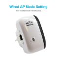 300M WIFi Repeater Wi-Fi Amplifier 802.11N 2.4GHz Wireless Signal Booster Smart Power Extender For Office Home Easy Setting. 