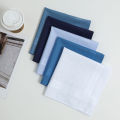 5 Packs of Mixed Colors, Unisex Pure Cotton Handkerchiefs, Cotton Yarn-Dyed Handkerchiefs, Wedding Men and Women, Souvenir Supplies, Party Table Mats. 