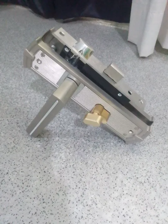 Premium Door Handle Lock – Heavy-Duty Stainless Steel, Anti-Rust Design ...