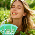FREEGRIN Cool Mint Pocketpaks Breath Strips,Sugar-Free Dissolving Strips,20 Strips Per Pack,use for On-the-Go. 