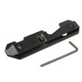 AK47 Steel Dovetail Side Plate Rail Scope Mount For Milled Stamped Receivers Accepts AK/Saiga Side Mounts Hunting Accessories. 
