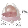 1Pc Creative Kawaii Portable Storage Box Cartoon Makeup Toy Storage Box Student Office Desktop Organizer Student Supply. 