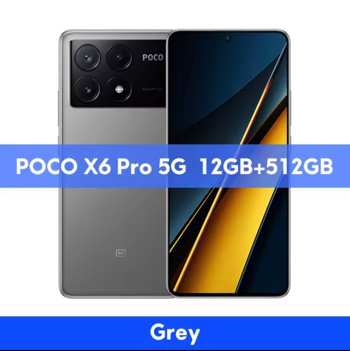 POCO%20X6%20Pro%205G%20Global%20Version%20Smartphone%20Dimensity%208300-Ultra%206.67"%20Flow%20AMOLED%20DotDisplay%2064MP%20NFC%20-%20Image%206