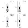 Edison Led Candle Light Bulb E14 E27 LED Flame Effect Bulb 3W AC220V Home For Decor Lighting Ampoule Candle Bulb. 