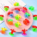 Mini Twisting Speed Gyroscope Spinning Toy - Colorful Plastic Gyroscope for Teenagers, Party Gift. 