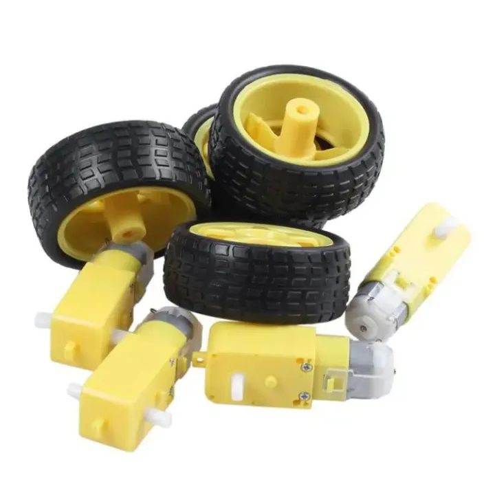 (4%20Pcs%20combo)%20For%20Arduino%20Smart%20Car%20Robot%20Plastic%20Tire%20Wheel%20with%20DC%203-6V%20Gear%20Motor%20-%20Image%208
