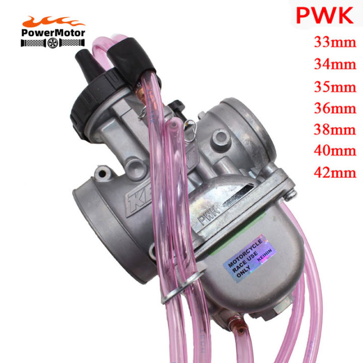 Keihin Motorcycle Carburetor 4 Stroke Carb Parts PWK 33 34 35 36 38 40 ...