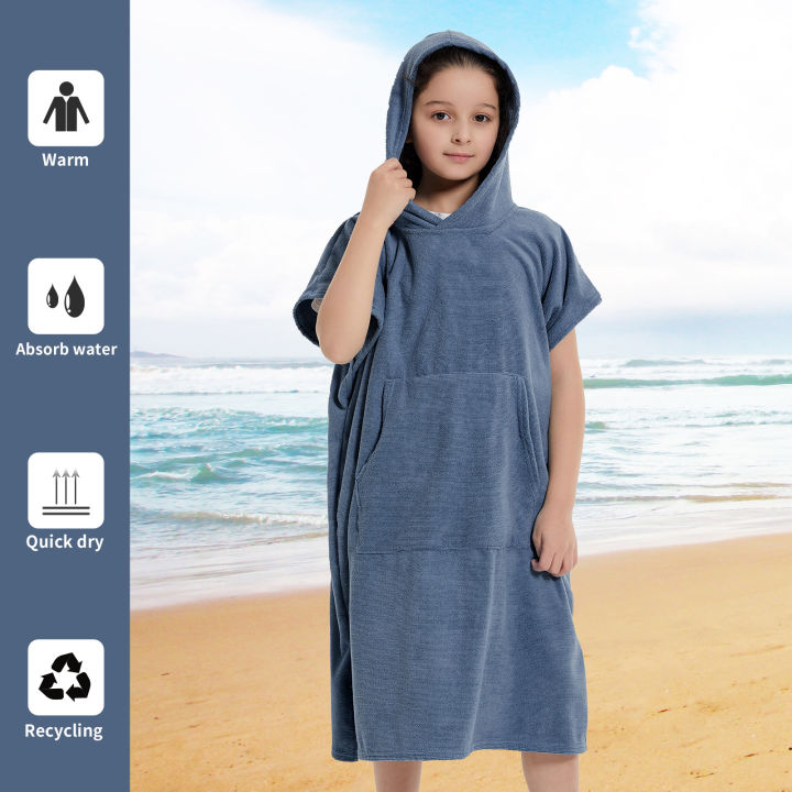 Kids%20Bath%20Hooded%20Changing%20Towel%20Robe,%20Swimming%20Robe%20Surf%20Beach%20Poncho,%20Quick%20Dry%20Absorbent%20Surf%20Poncho,%20Microfiber%20Towels%20-%20Image%204