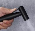 mat Black Sprayer Gun Hand Protable Toilet Bidet Holder Handheld Faucet Home Bathroom Shower Head Self Cleaning black color Muslim shower head only. 