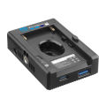NP-F Battery Adapter Plate for  NP-F Battery w PD30W Charging Port 12V 8.4V D-TAP Output Port LED Low Battery Indicator. 
