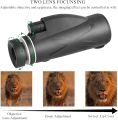 Monocular Telescope 12x42 HD – Waterproof, Portable & High-Power Zoom Scope with Smartphone Holder & Tripod – Ideal for Bird Watching, Hiking, Travel & Outdoor Adventures – Clear Vision, Durable & Lightweight Design for Mobile Photography & Viewing. 