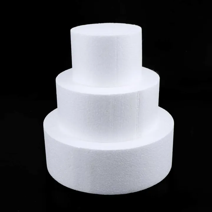 Round%20Styrofoam%20Foam%20Cake%20Dummy%20Moing%20Sugarcraft%20Flower%20Wedding%20Decor%20-%20Image%202
