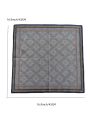 3-Pack Cotton Handkerchiefs 16.9-Inch Business Napkin Set Soft Absorbent Thin Feel for Personal Hygiene And Daily Use. 