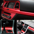 Premium Red Satin Chrome Matte Metallic Vinyl Film Car Wrap Foil with Air Release Self Adhesive Decal Sticker. 