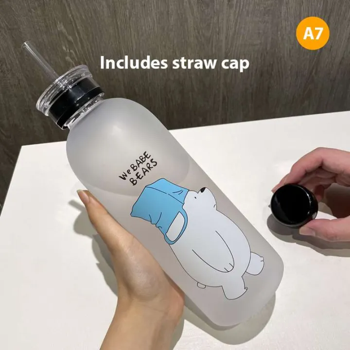 Panda%20Transparent%20Water%20Bottles%20With%20Straw%20%20Large%20Capacity%20Drinking%20Utensils%201000ml%20-%20Image%205