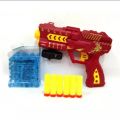 2 in 1 Shooter Gun  Shooter Blaster Water Crystal Ball & soft Bullet Gun Water Balls filled Bottle Toy for Kids. 