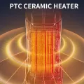 Winter 1300W Electric Heater Portable Fan Heaters 110/220V PTC Ceramic Heating Mini Space Desk Heaters Warmer Machine For Room. 