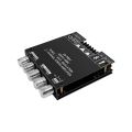 ZK-TB21 Bluetooth 5.0 Subwoofer Amplifier Board 50W*2+100W 2.1 Channel Power Audio Stereo Bass AMP TPA3116D2. 