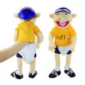 60cm Jeffy Hand Puppet Plush Children Soft Doll Talk Show Party Props Christmas Doll Plush Toys Puppet Kids .
