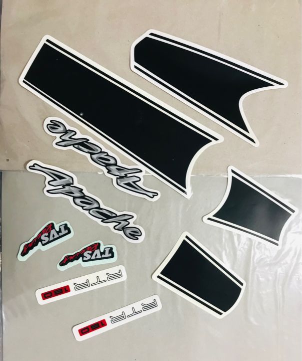 Tvs appachi 160 byke full sticker | Daraz.lk