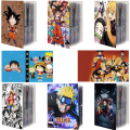 240pcs Card Album Book Naruto Dragon Ball Goku Vegeta ONE PIECE Luffy Zoro Map Letter Holder Binder Card Notebook Collection Toy. 