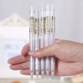 5 Pcs/Set Mechanical Pencil White Simple Automatic Pen 0.5/0.7mm for Students School Supplies Office Accessories Stationery. 