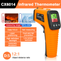 Digital Infrared Thermometer Non-contact Pyrometer Laser Temperature Meter Imager Hygrometer IR Termometro Color LCD Light Alarm. 