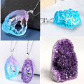1pcs Crystal Druzy Stone Epoxy Resin Molds UV Resin Silicone Mold For DIY Jewelry Making Resin Crystal Epoxy Casting Mould. 