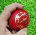 Original KookaBurra Red Hard Ball for Cricket. 