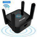 PIXLINK AC24 WiFi Extender 1200Mbps 2.4&5Ghz Dual Band Wireless Long Range Extender Quick Setup For Home Signal Booster. 