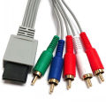 RCA Cable for Wii Audio Video AV Signal Transfer Component Extension Cable 5RCA Wire for  WII U Console Line HDTV Cable. 