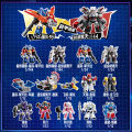 Blokees Transformers GV07-12PCS Big Convoy Optimus Prime Lio Convoy Megatron Trypticon Action Figure Robot Collection Toys. 