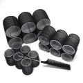 Hair Curling Rollers in Various Sizes for DIY Lazy Hair Styling, Air Bangs Curlers, Plastic Hair Curling Tool.