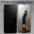 6.9" NEW OEM For ZTE Blade V70 Max LCD Display Touch Screen Digitizer Assembly For ZTE nubia V70 Max LCD Screen Replacement. 