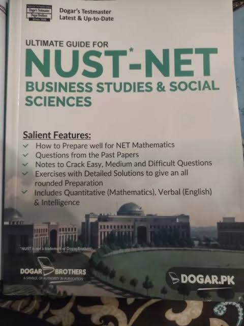 Dogar Nust NET Business Studies & Social Sciences(Edition 2022)