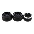 Accessories For Hyundai Elantra 2004-2016 Air Conditioning Knob Aluminum Alloy AC Knob Heat Control Button Replacement 3pc. 