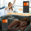 Portable Weather Radio FM AM NOAA Emergency Pocket Radio With Weather Warning Alarm Clock Auto-Search Channels Mini Hand Radio. 