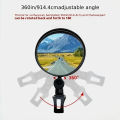 2-Piece Set Baby Stroller Rearview Mirror - Universal Fit, No Installation Required, Baby Walker Safety Accessory Compact Design. 