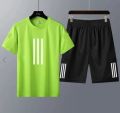 SUMMER  PARROT GREEN   NIKKAR AND SHIRT MODERN FASHION FOR BOYS  AND MEN. 