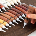 12 Colors Wood Paint Repair Paste,DIY Cabinet Floor Wardrobe Scratches Holes Refinishing Paste,Wooden Furnitures Scratch Filler. 