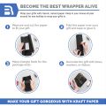 1 Roll Of Black Kraft And Craft Paper 30CM*10M Wall Art, Easel Paper, Non-Fading Bulletin Board Paper, Wrapping Paper.